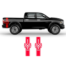 1500 RAM Vertical Graphic decals, for Dodge RAM