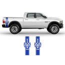 1500 RAM Vertical Graphic decals, for Dodge RAM