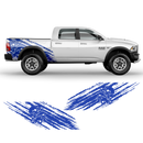 Skull Scratched side graphic for Dodge RAM (fit any truck) black