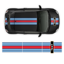 Martini Style Racing Stripes Set, for Fiat 500