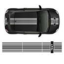 Martini Style Racing Stripes Set, for Fiat 500