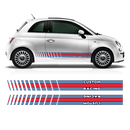 Martini Style Racing Stripes Set, for Fiat 500