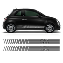 Martini Style Racing Stripes Set, for Fiat 500