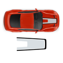 Accent Side / Hood Graphic Decals for Ford Mustang 2015 - 2020