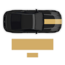 BOSS 302 style Racing stripes set, for Ford Mustang 2012 - 2014