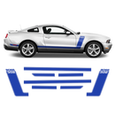 BOSS 302 style Racing stripes set, for Ford Mustang 2012 - 2014