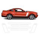 BOSS 302 style Racing stripes set, for Ford Mustang 2012 - 2014