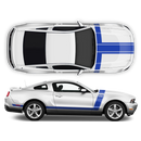 BOSS 302 style Racing stripes set, for Ford Mustang 2012 - 2014