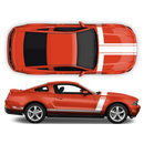 BOSS 302 style Racing stripes set, for Ford Mustang 2012 - 2014
