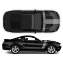 BOSS 302 style Racing stripes set, for Ford Mustang 2012 - 2014