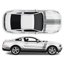 BOSS 302 style Racing stripes set, for Ford Mustang 2012 - 2014