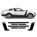 BOSS 302 style Racing stripes set, for Ford Mustang 2012 - 2014