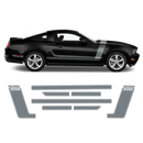 BOSS 302 style Racing stripes set, for Ford Mustang 2012 - 2014