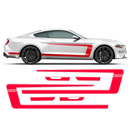 BOSS style side Graphics, for Ford Mustang 2015 - 2022