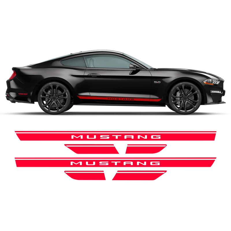 Rocker stripes, for Ford Mustang 2015 - 2022