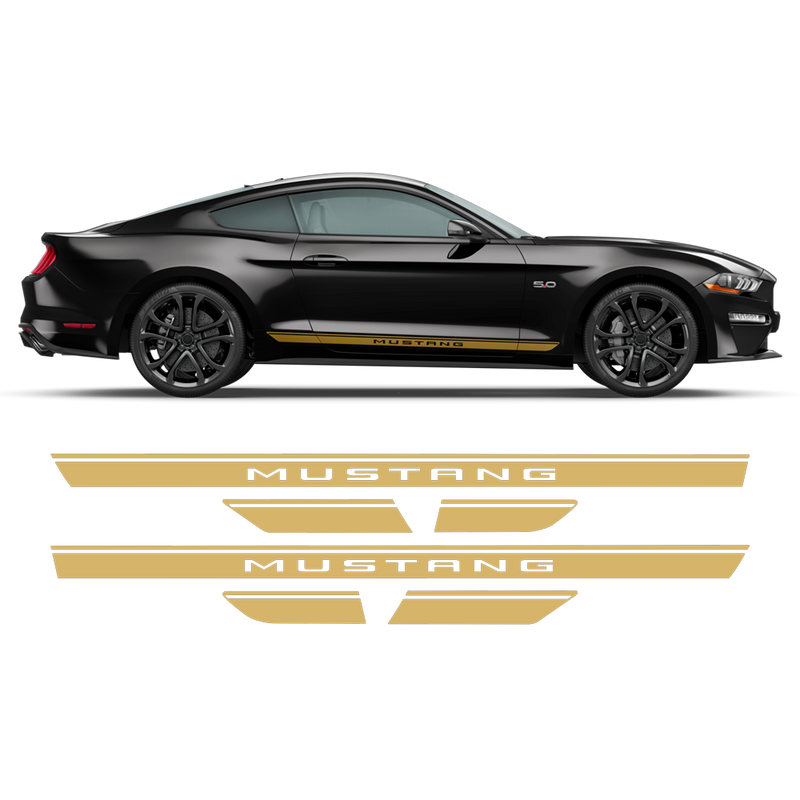 Rocker stripes, for Ford Mustang 2015 - 2022