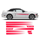 California Special GT/CS Faded Stripes, for Ford Mustang 2005 - 2010