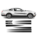 California Special GT/CS Faded Rocker Stripes, for Ford Mustang 2011 2012