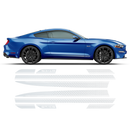 California Special GT/CS Faded Rocker Stripes, for Ford Mustang 2015 - 2017