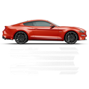 California Special GT/CS Faded Rocker Stripes, for Ford Mustang 2015 - 2017
