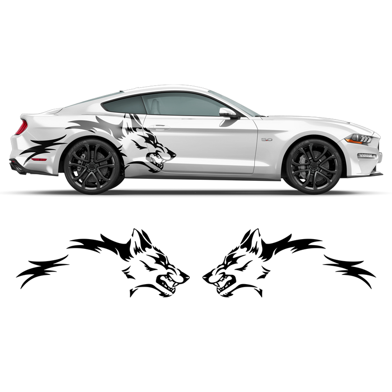 Coyote side graphic, for Ford Mustang 2005 - 2021