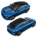 MACH - E Hood / Rear Bonnet Decals Set, for Ford Mustang MACH-E 2020