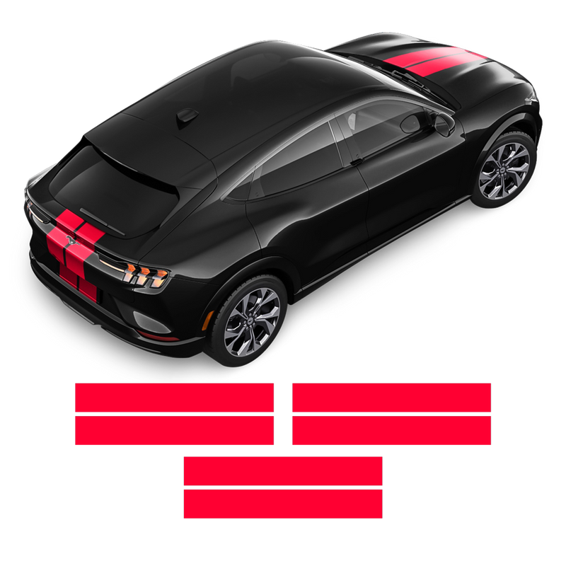 Racing Stripes Set, for Ford Mustang 2020 - 2021