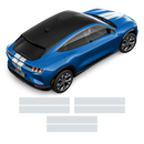 Racing Stripes Set, for Ford Mustang 2020 - 2021