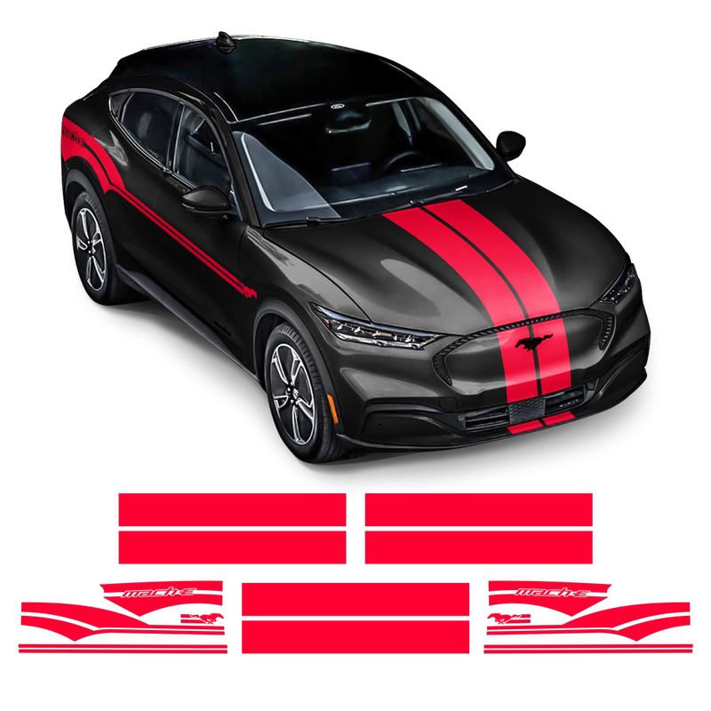 Racing Stripes Set, for Ford Mustang 2020 - 2021