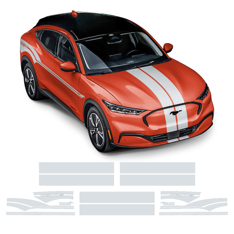 Racing Stripes Set, for Ford Mustang 2020 - 2021