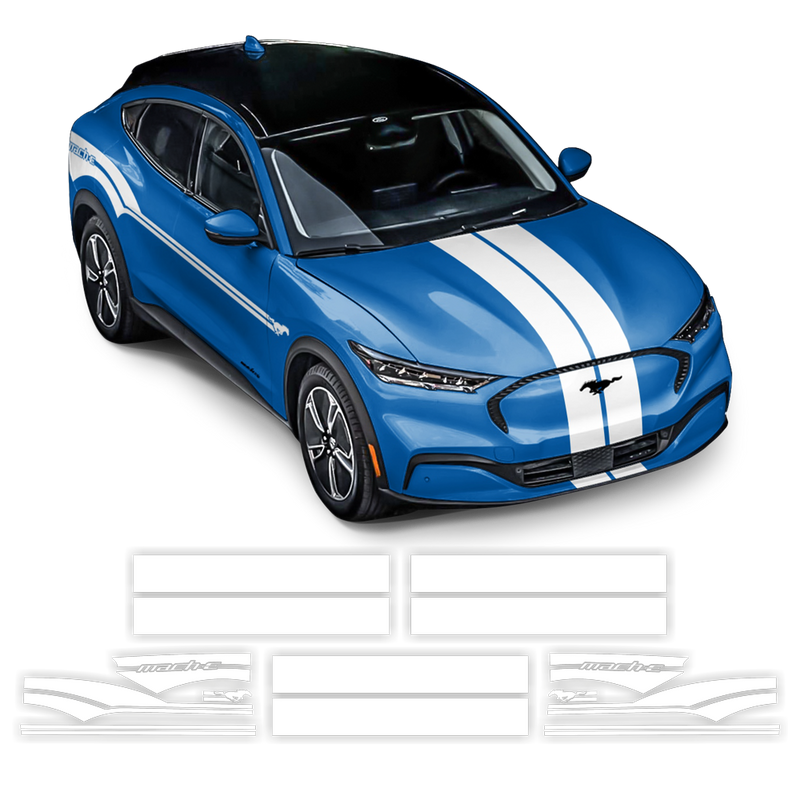 Racing Stripes Set, for Ford Mustang 2020 - 2021