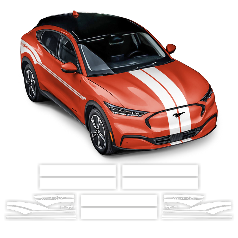 Racing Stripes Set, for Ford Mustang 2020 - 2021