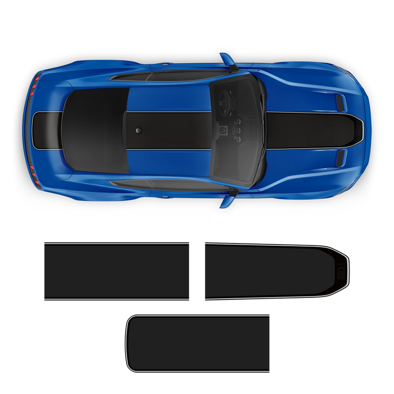 MACH1 Decals Over the Top, for Ford Mustang 2018 - 2021
