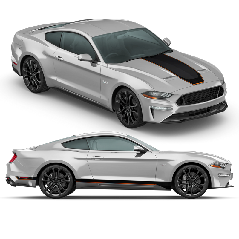 MACH1 Graphic Decals Set, for Ford Mustang 2018 - 2021