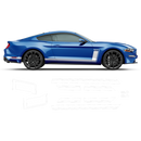 R - SPEC Style Racing Stripes Set, for Ford Mustang 2015 - 2019 black