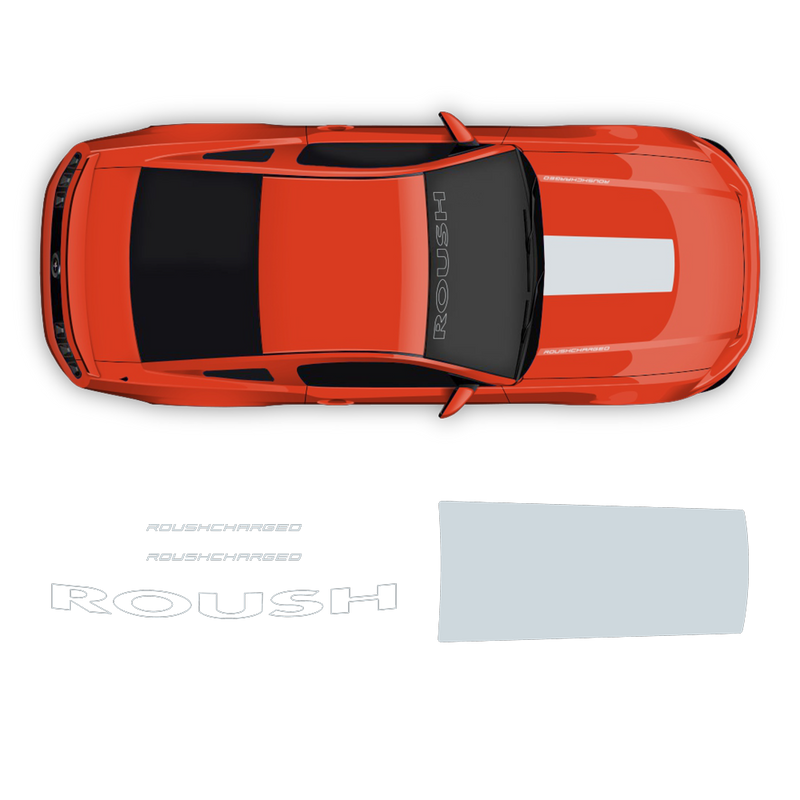 ROUSH Racing Stripes Set, for Ford Mustang 2005 - 2014