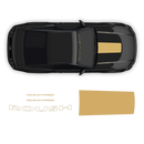 ROUSH Racing Stripes Set, for Ford Mustang 2005 - 2014