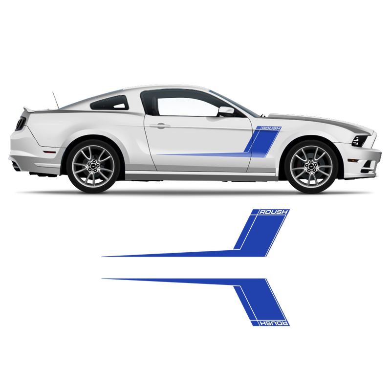 ROUSH Racing Stripes Set, for Ford Mustang 2005 - 2014