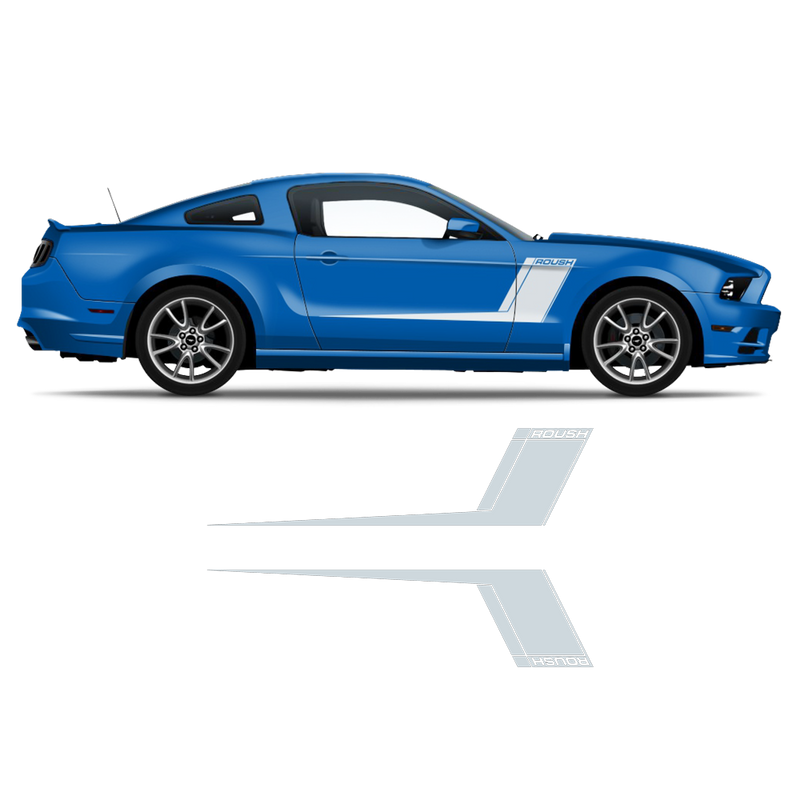 ROUSH Racing Stripes Set, for Ford Mustang 2005 - 2014