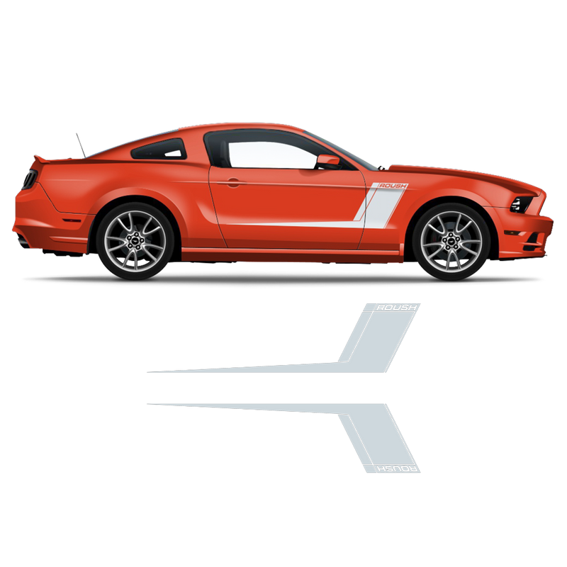 ROUSH Racing Stripes Set, for Ford Mustang 2005 - 2014