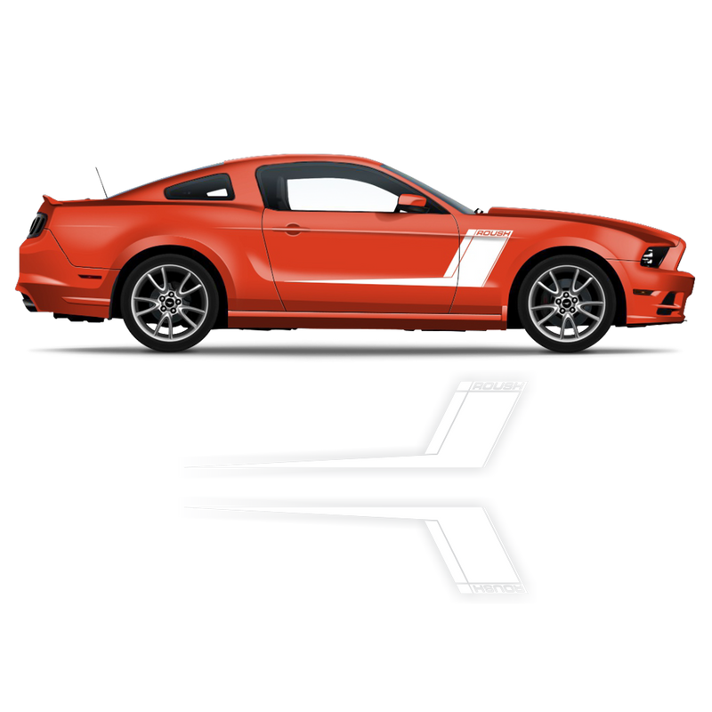 ROUSH Racing Stripes Set, for Ford Mustang 2005 - 2014