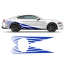 Rising Sun Side Graphics, for Ford Mustang 2015 - 2022