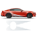 Rising Sun Side Graphics, for Ford Mustang 2015 - 2022