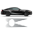 Rising Sun Side Graphics, for Ford Mustang 2015 - 2022