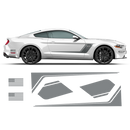 Roush Stage3 Racing Stripes Set, for Ford Mustang 2015 - 2019 black
