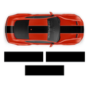 Roush Stage3 Two Colors Racing Stripes Set, for Ford Mustang 2015 - 2019