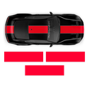 Roush Stage3 Two Colors Racing Stripes Set, for Ford Mustang 2015 - 2019