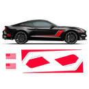 Roush Stage3 Two Colors Racing Stripes Set, for Ford Mustang 2015 - 2019