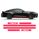 Rocker stripes GT350, for Ford Mustang 2015 - 2020