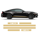 Rocker stripes GT350, for Ford Mustang 2015 - 2020